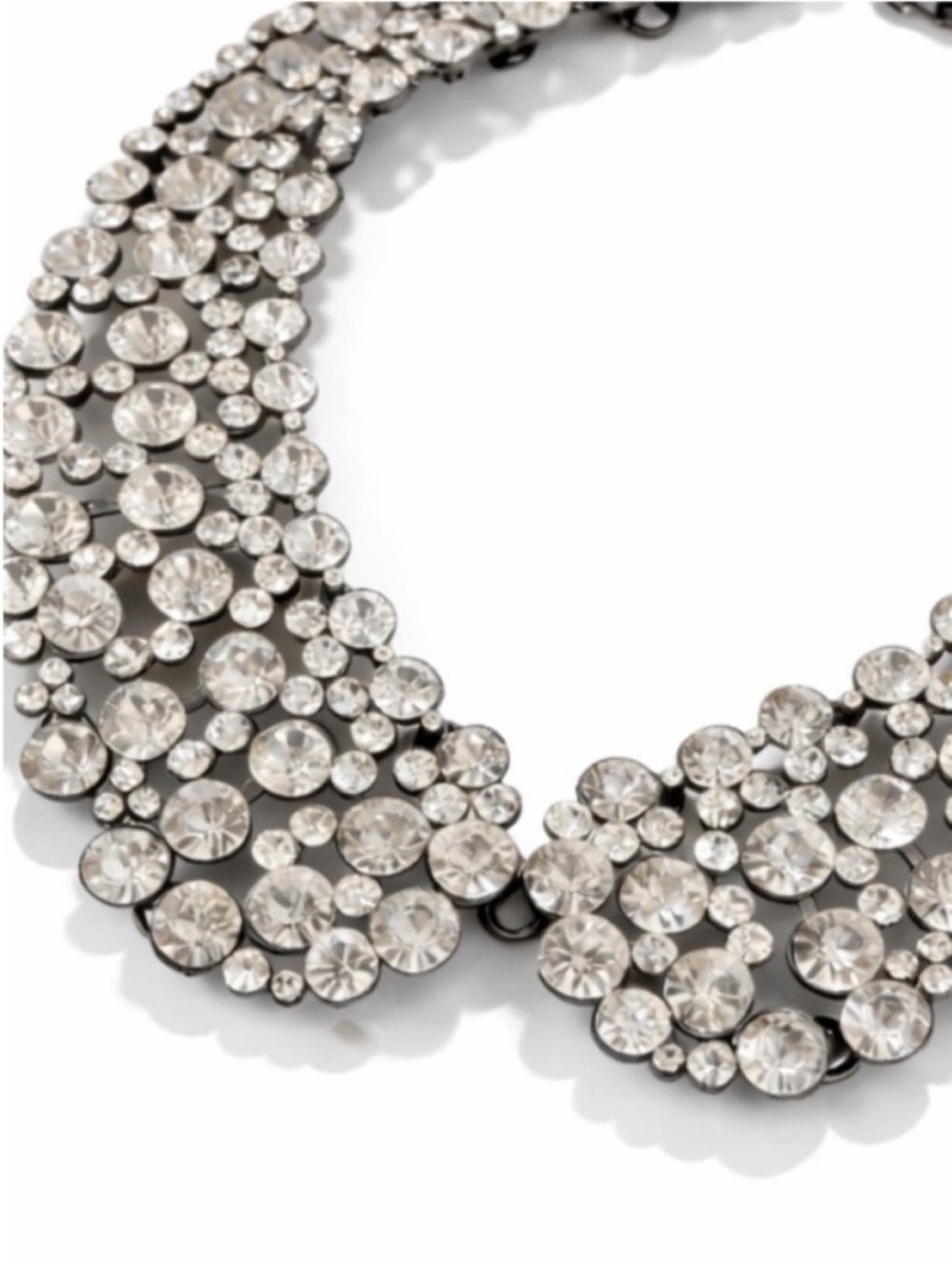 New! Crystal Collar Statement Necklace (1062) NWOT - Picture 2 of 3